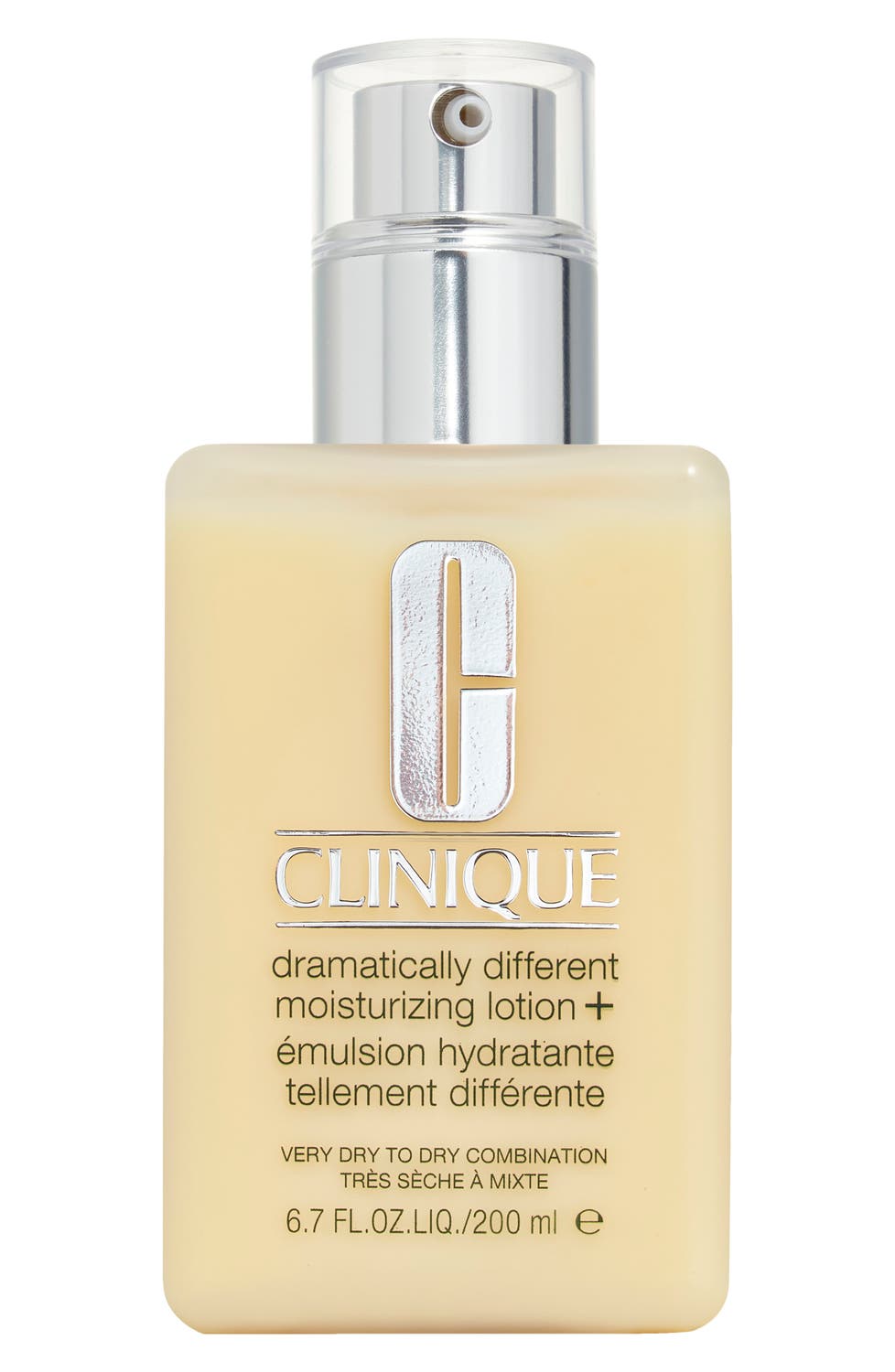 Jumbo Size Dramatically Different Moisturizing Lotion+ Face Moisturizer Bottle with Pump