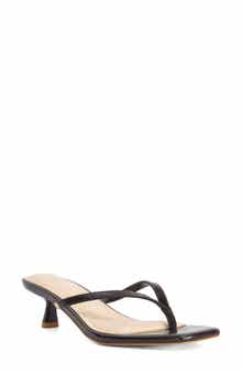 Dune London Martinii Kitten Heel Thong Sandal