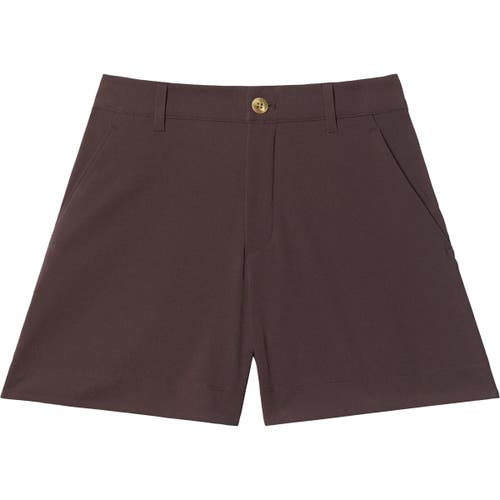 Hikerkind Trail Short In Burgundy