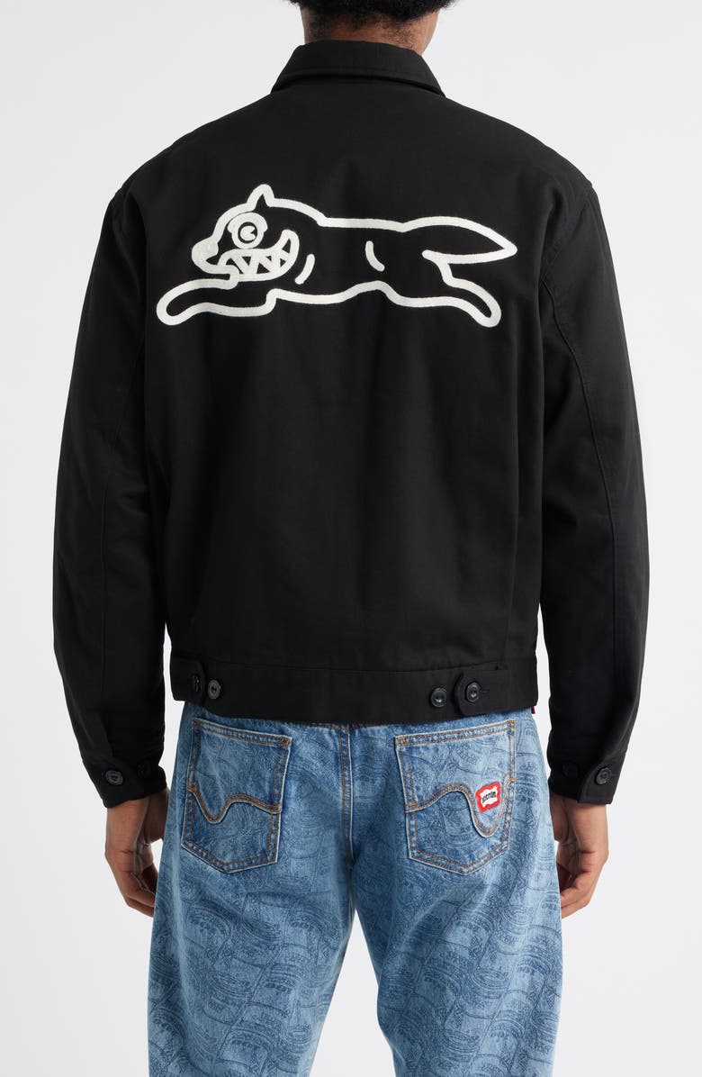 ICECREAM Work Hard Jacket, Alternate, color, Black