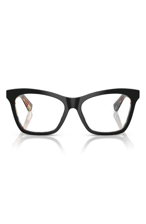 52mm Cat Eye Optical Glasses