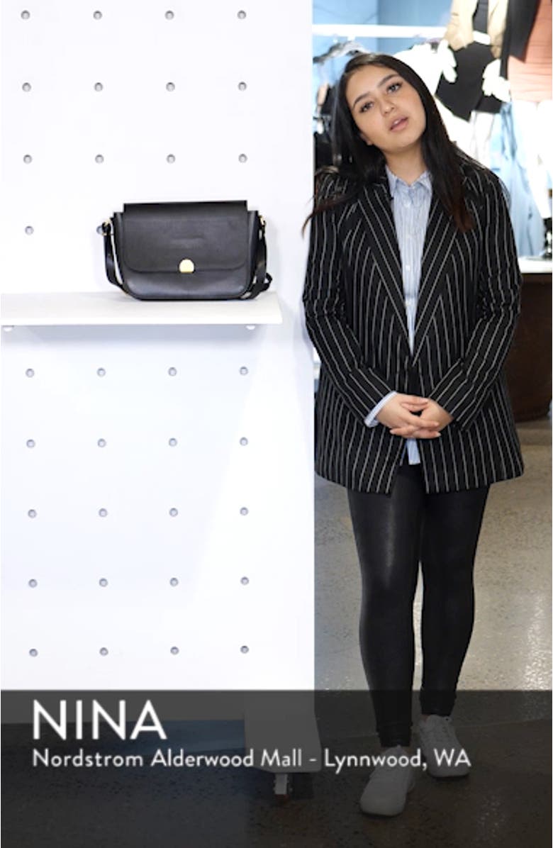 The Abroad Leather Shoulder Bag, sales video thumbnail