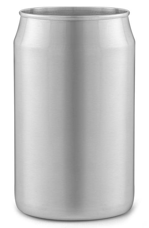 Set of 6 Stainless Steel Drinking Cans