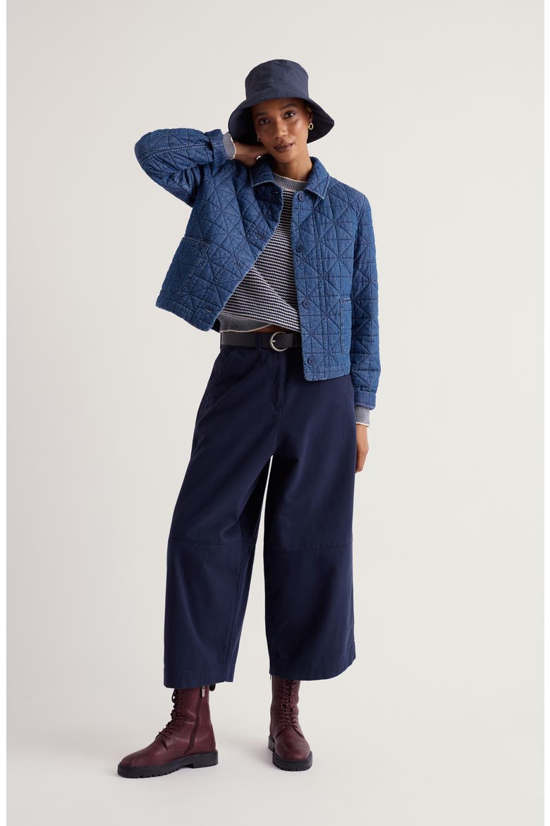 Incoming Tide Quilted Jacket, Alternate, color, MID WASH INDIGO