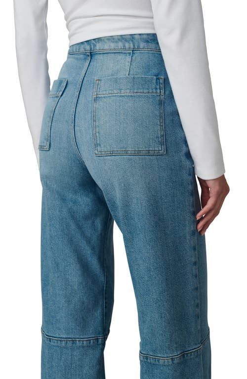Joe's Jeans The Mia Seamed High Waist Wide Leg Jeans In Blue