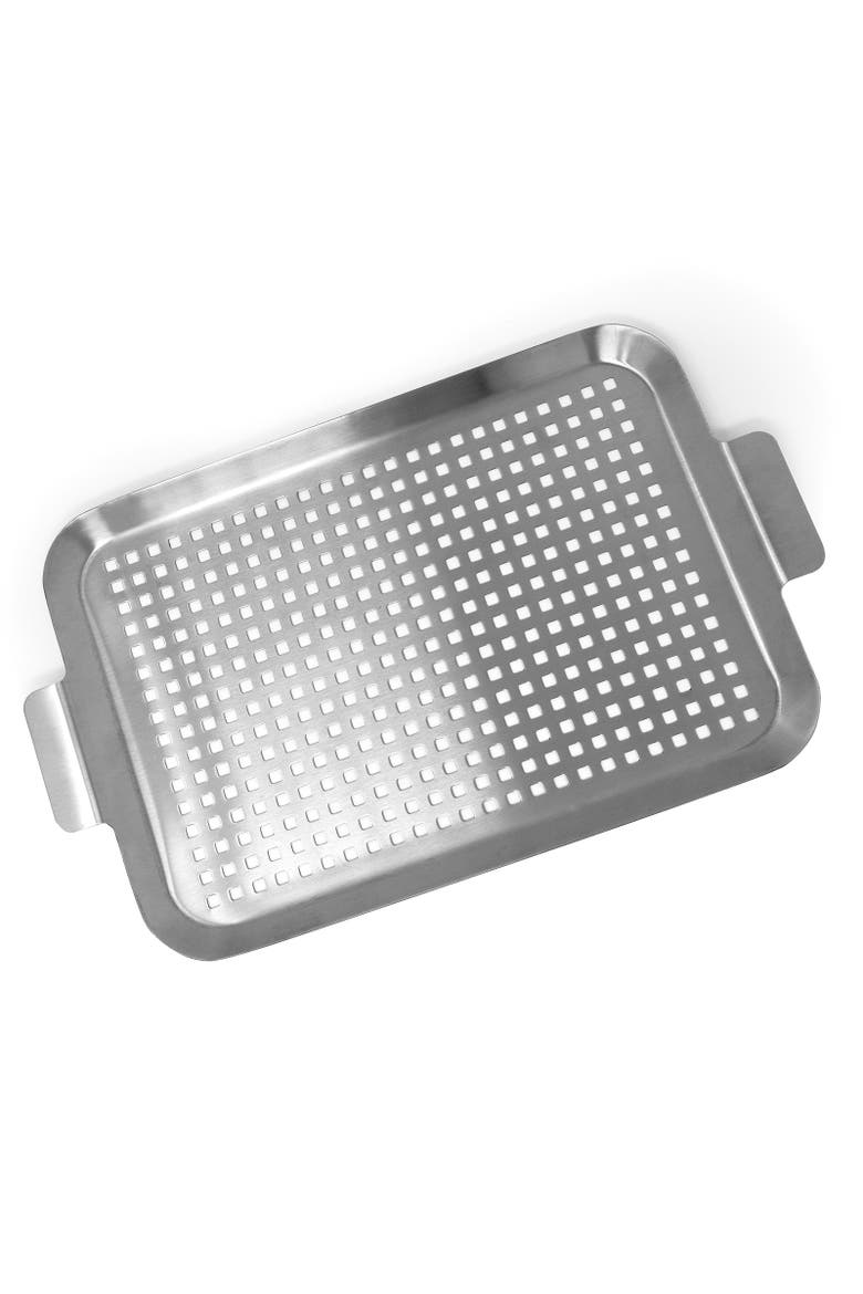 Stainless Steel Grid Grill, Main, color, Silver