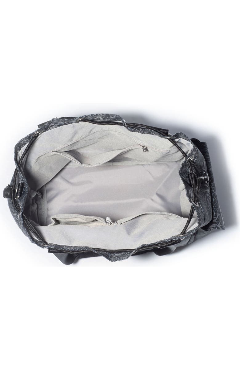 BAGGALLINI Modern Everywhere Drawstring Crossbody Bucket Bag, Alternate, color, Midnight Blossom Print