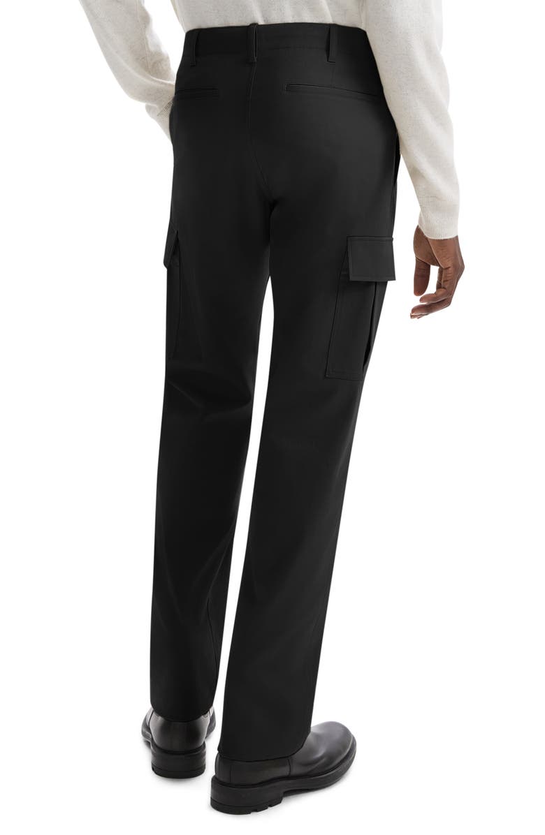 Theory Marvel Straight Leg Pants, Alternate, color, Black