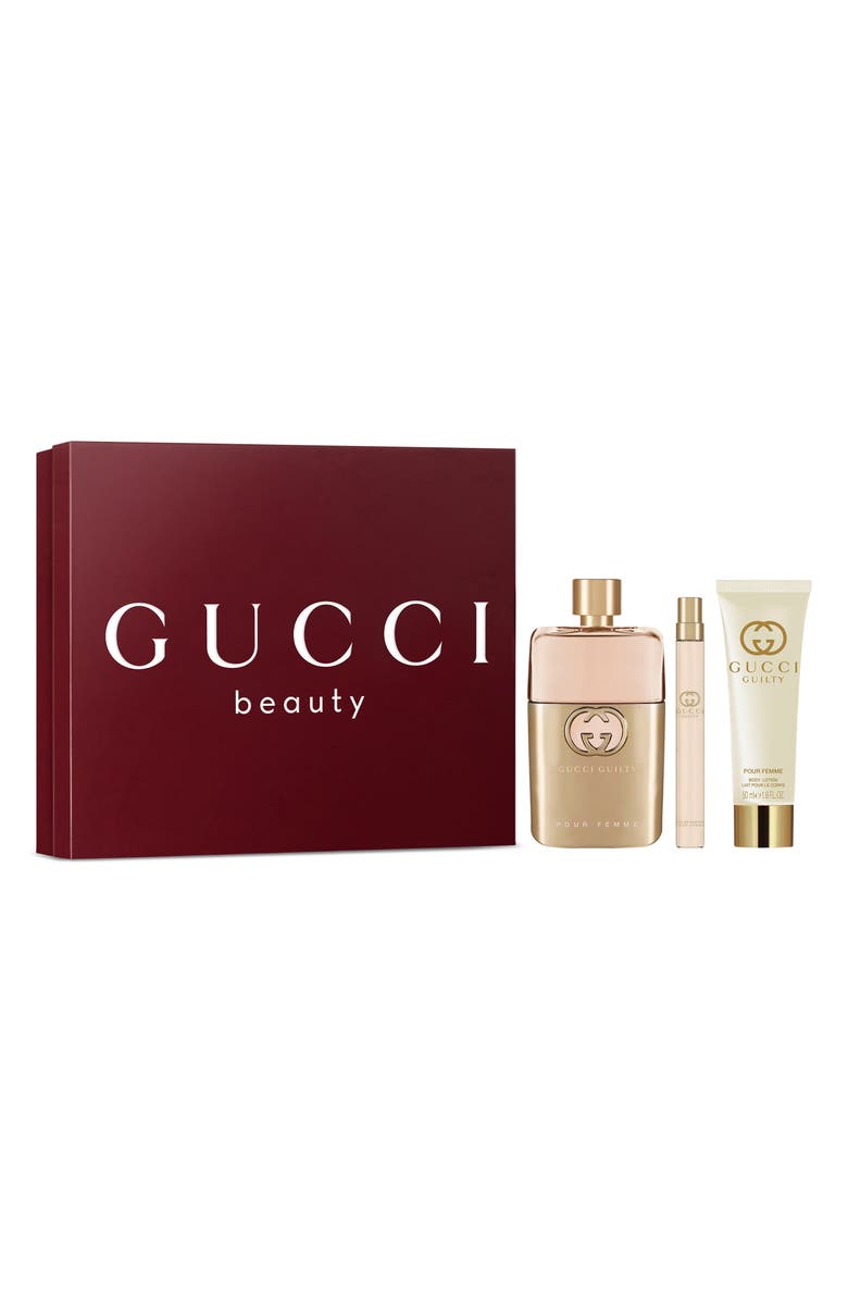 Gucci Guilty Pour Femme Eau de Parfum Set $224 Value, Main, color, 