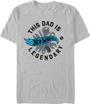 Hot Wheels Men's Hot Wheels This Dad Is Legendary Graphic T-Shirt
