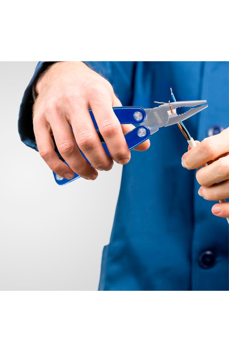 PURSONIC 11-in-1 Multifunction Tool Your Compact, All-in-One Solution for Everyday Tasks, Alternate, color, Blue