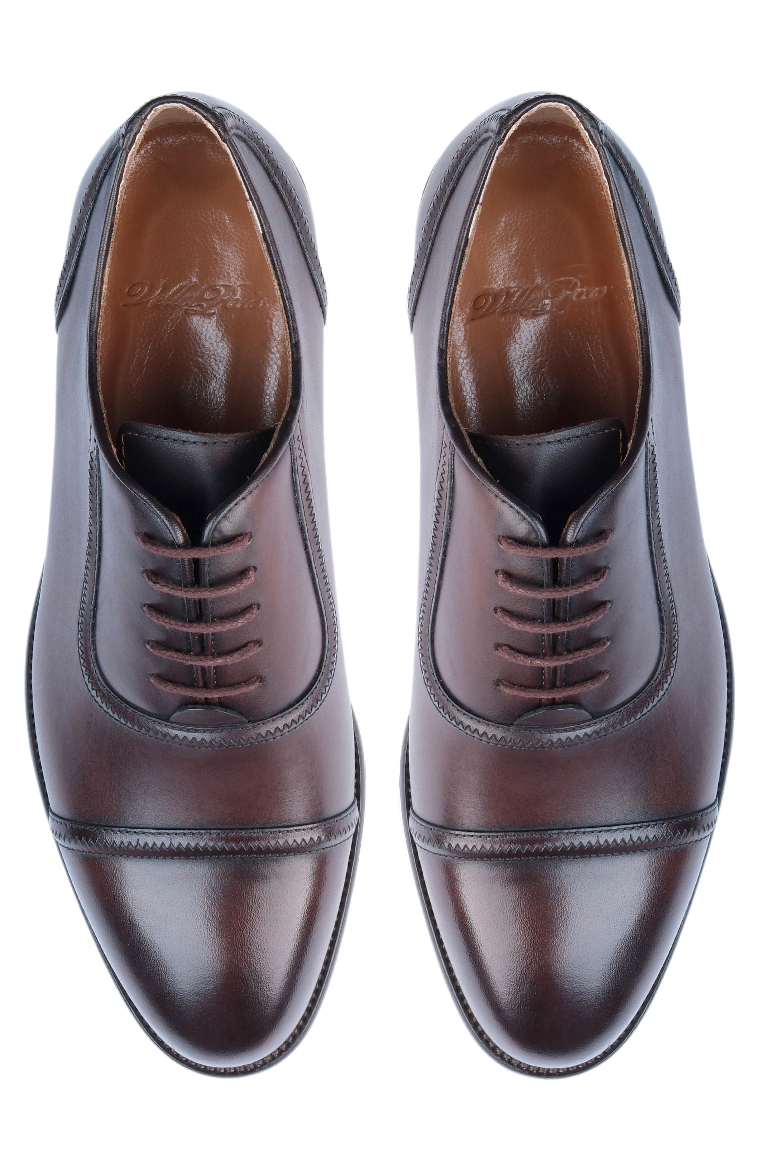 VELLAPAIS Bowery Cap Toe Oxford, Alternate, color, 