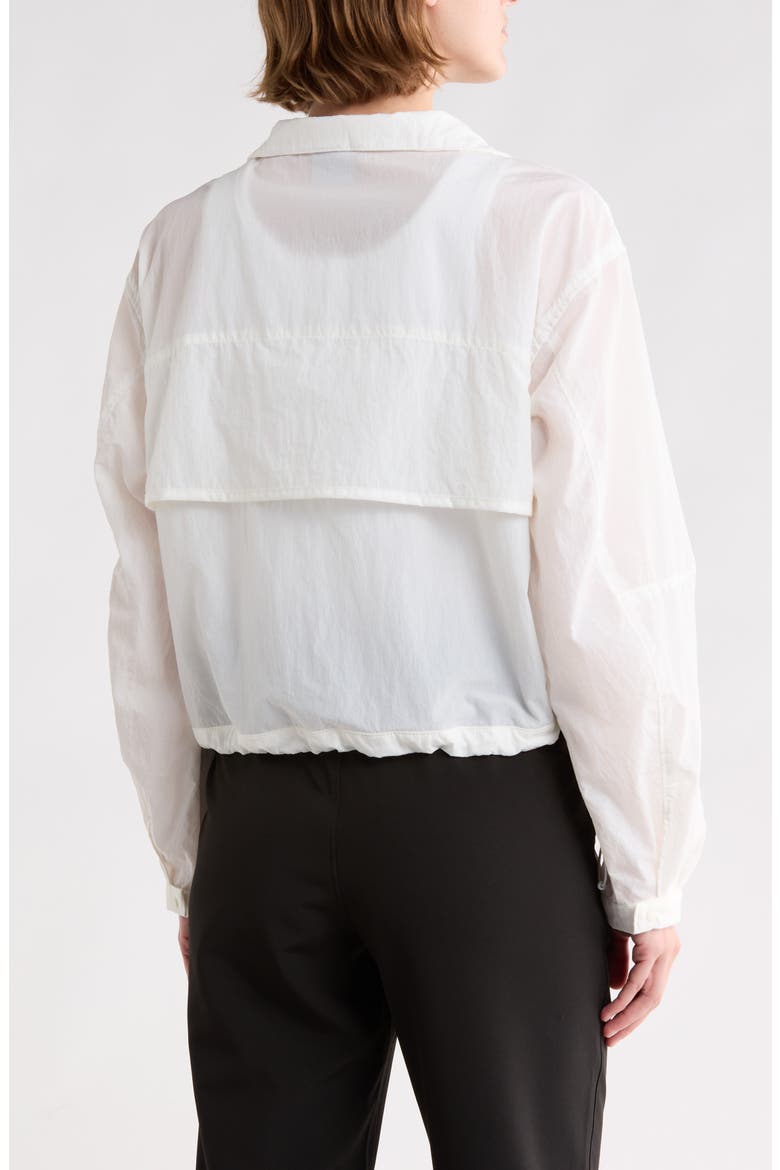 Paracutie Cropped Cargo Windbreaker, Alternate, color, SEA SALT