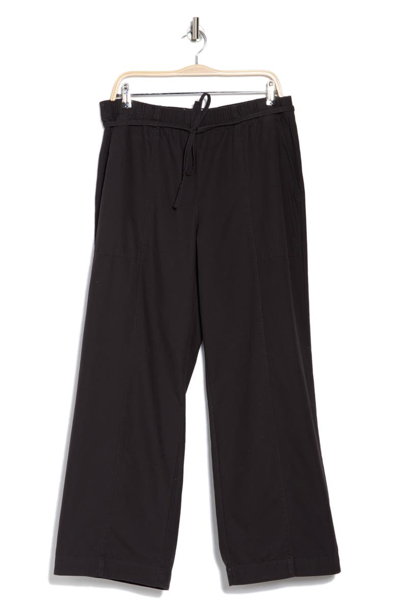 Lucky Brand Wide Leg Utility Pants, Alternate, color, Meteorite