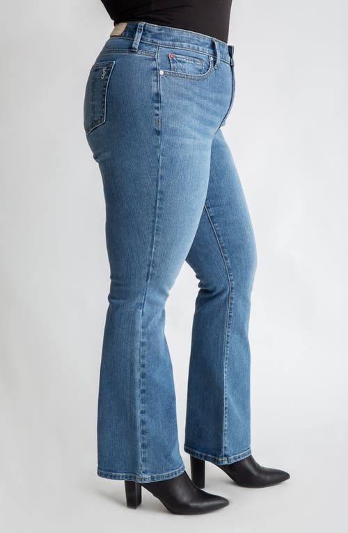 Slink Jeans High Waist Bootcut Jeans In Evelyn