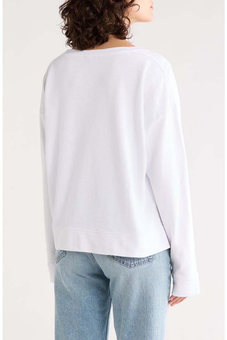 Ballet Neck Box Top, Alternate, color, WHITE