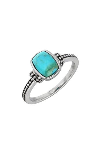 Ys Gems Mohave Turquoise Ring In Blue