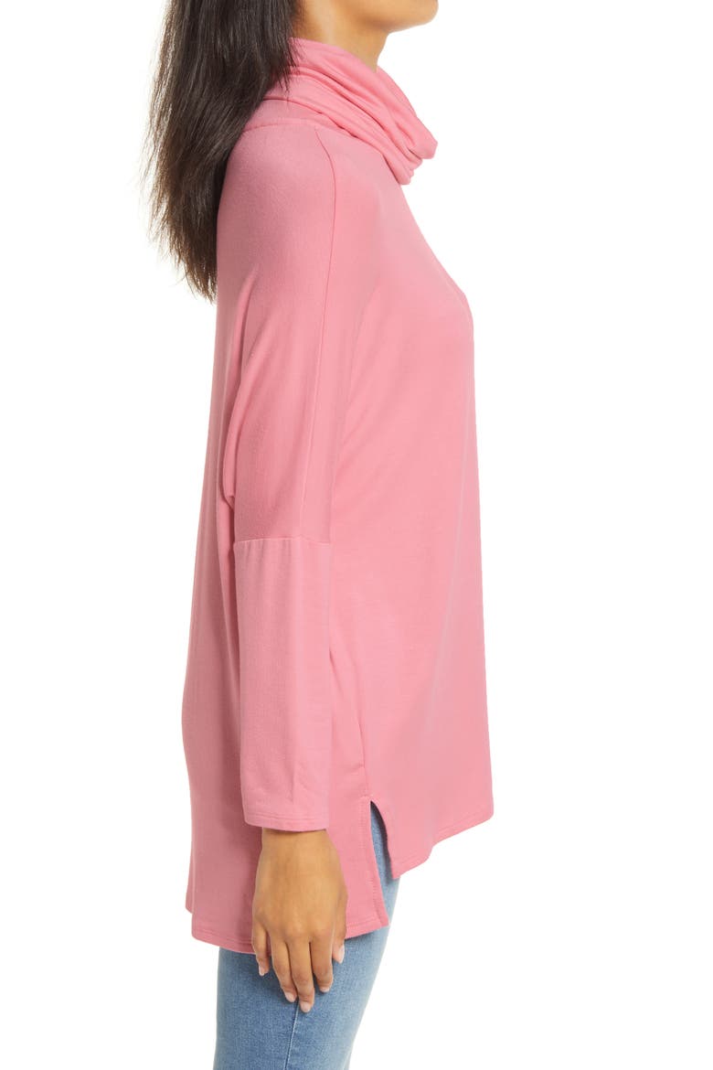 High/Low Tunic, Alternate, color, MAUVE