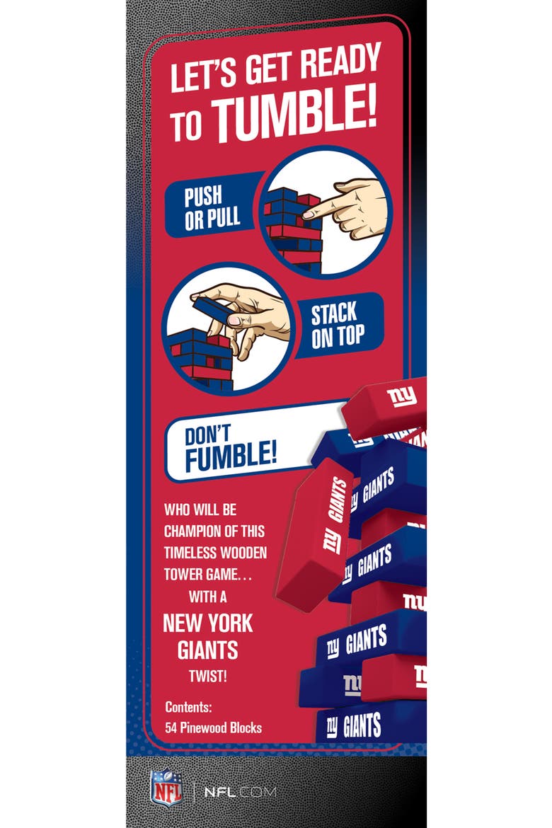 New York Giants Tumble Tower, Alternate, color, Multicolor