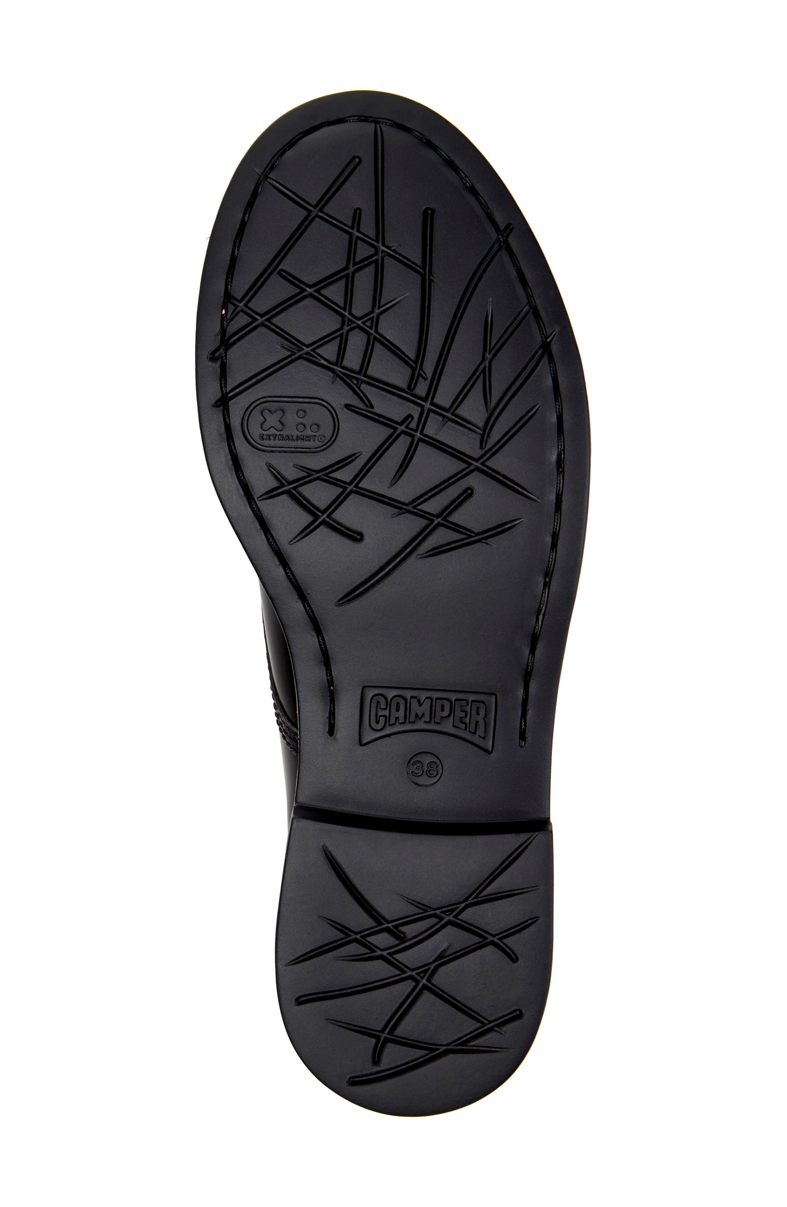 Dean TWINS Leather Derby, Alternate, color, BLACK