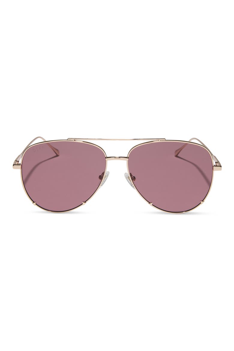 63mm Scarlett Sunglasses, Main, color, GOLD BROWN