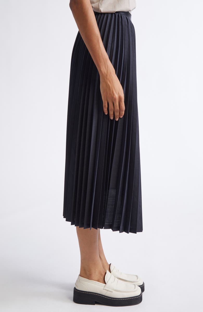 Undercover Mixed Media Skirt, Alternate, color, Navy