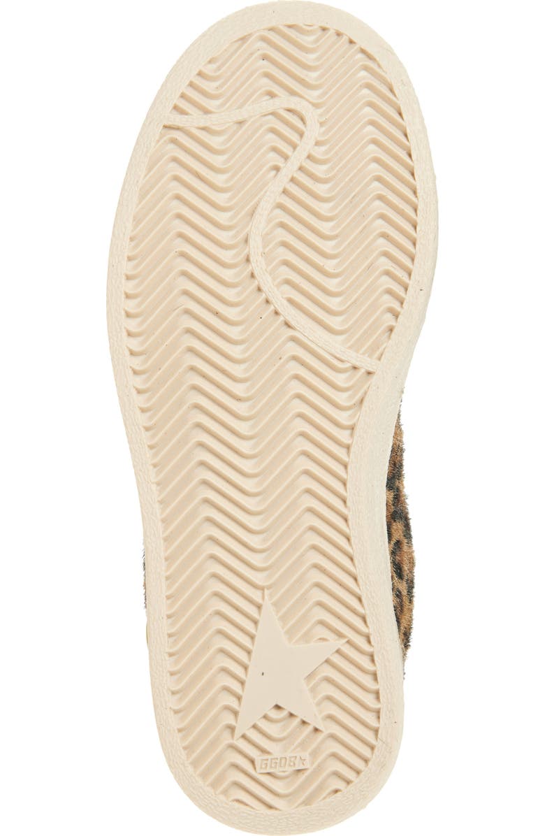 Golden Goose Kids' Ball Star Genuine Calf Hair Sneaker, Alternate, color, Brown And Black Leo/ Pink