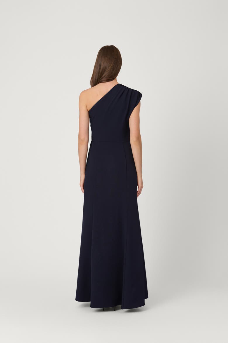 Stretch Crepe Midnight Carley Dress, Alternate, color, Navy