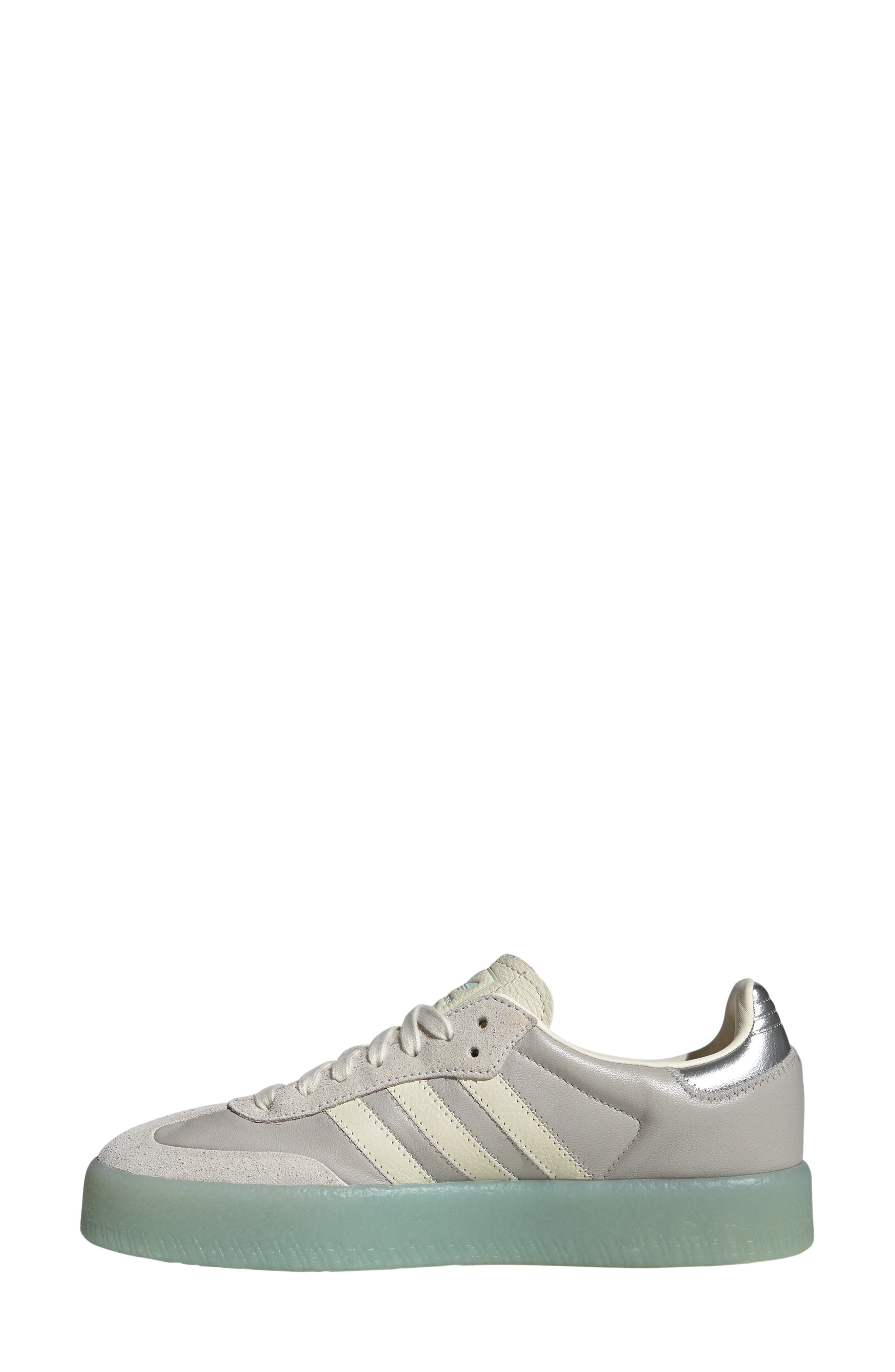 adidas Sambae Sneaker, Alternate, color, Greone/ Crewht/ Clemin