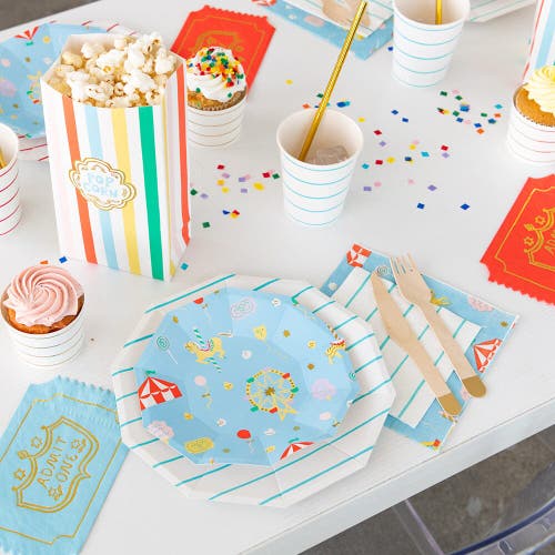 Daydream Society Off To The Fair Fair Fun Large Napkins In Assorted Pre-pack