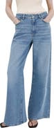 MANGO Studded Straight Leg Jeans