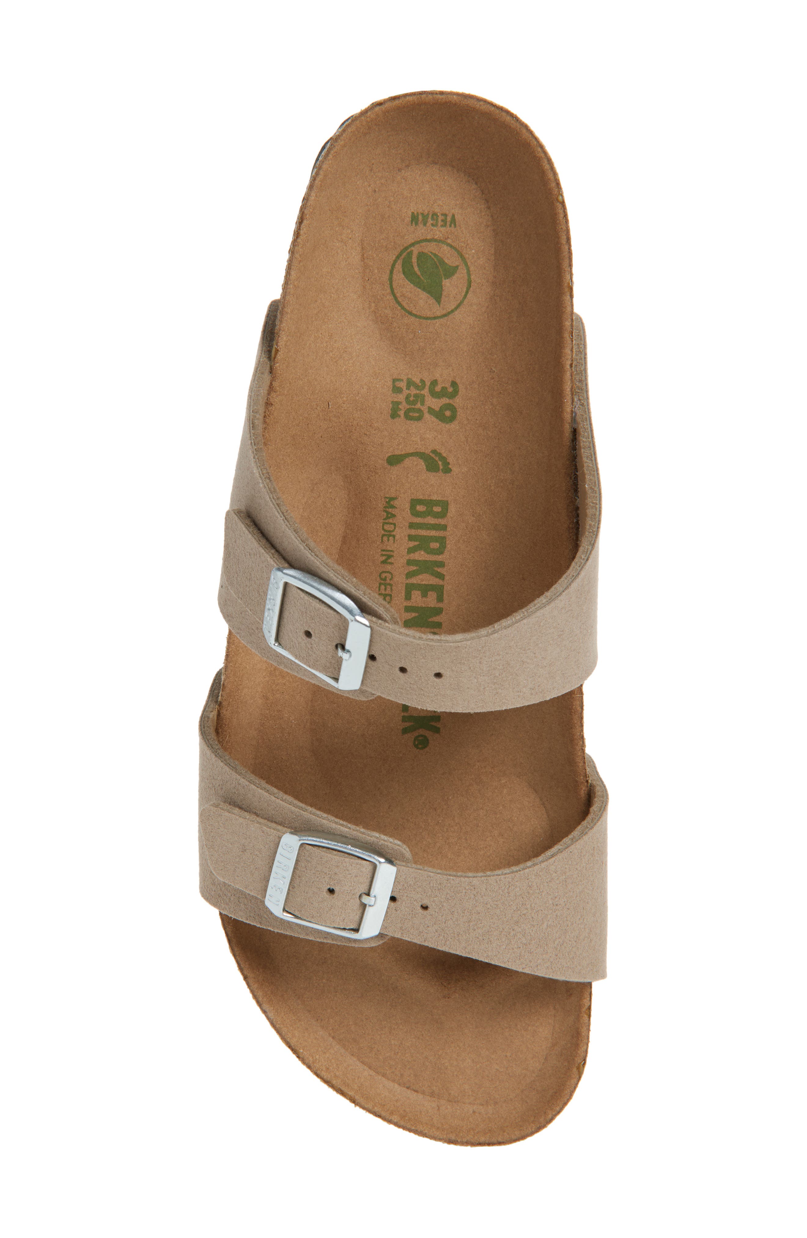 Birkenstock Sydney Slide Sandal, Alternate, color, Gray Taupe