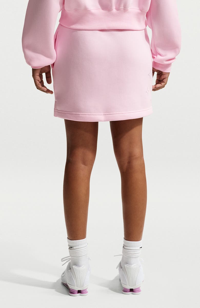Nike Sportswear Phoenix Fleece Miniskirt, Alternate, color, 663 Pink Foam