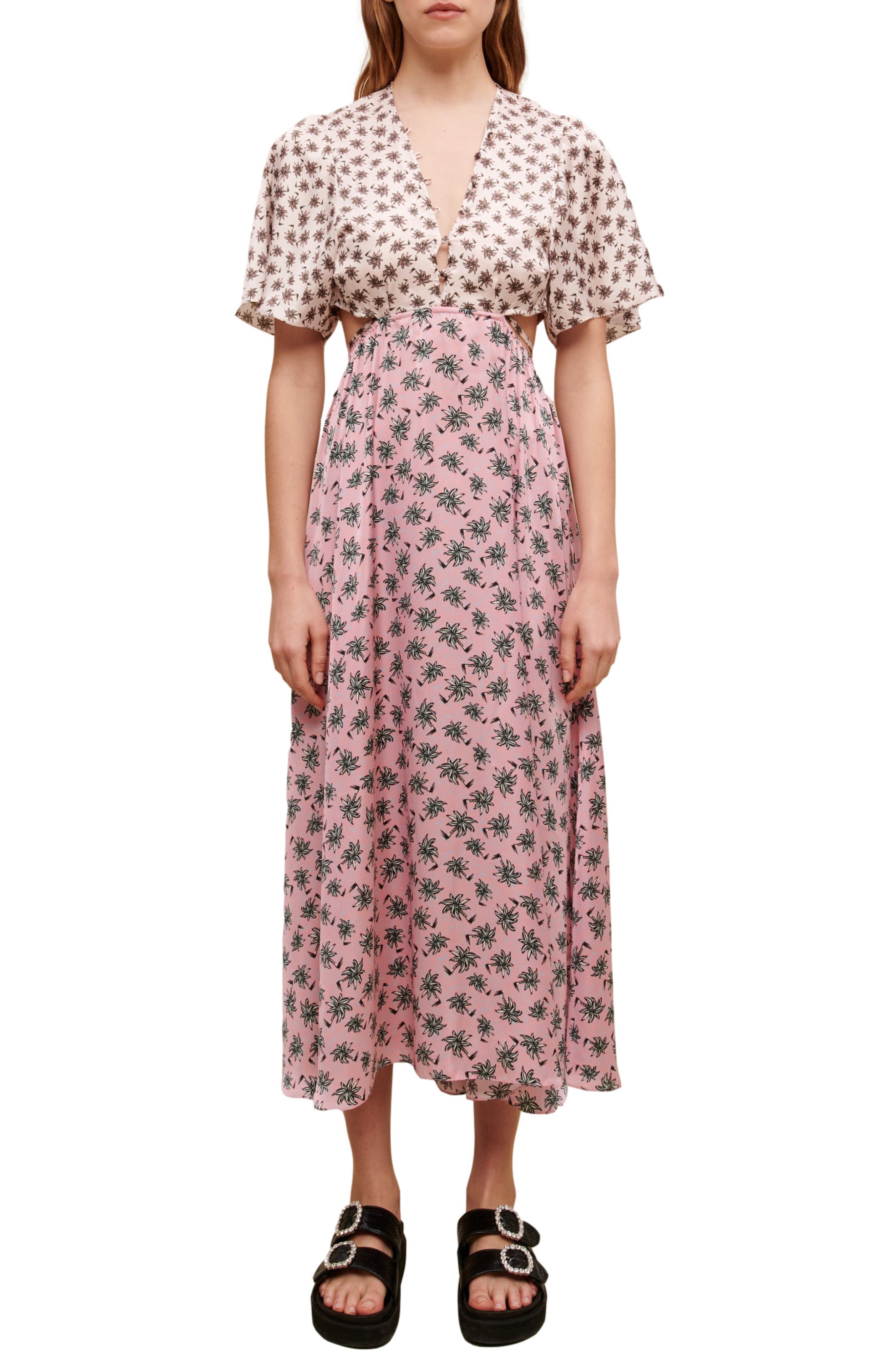 maje Ralmier Cutout Dress