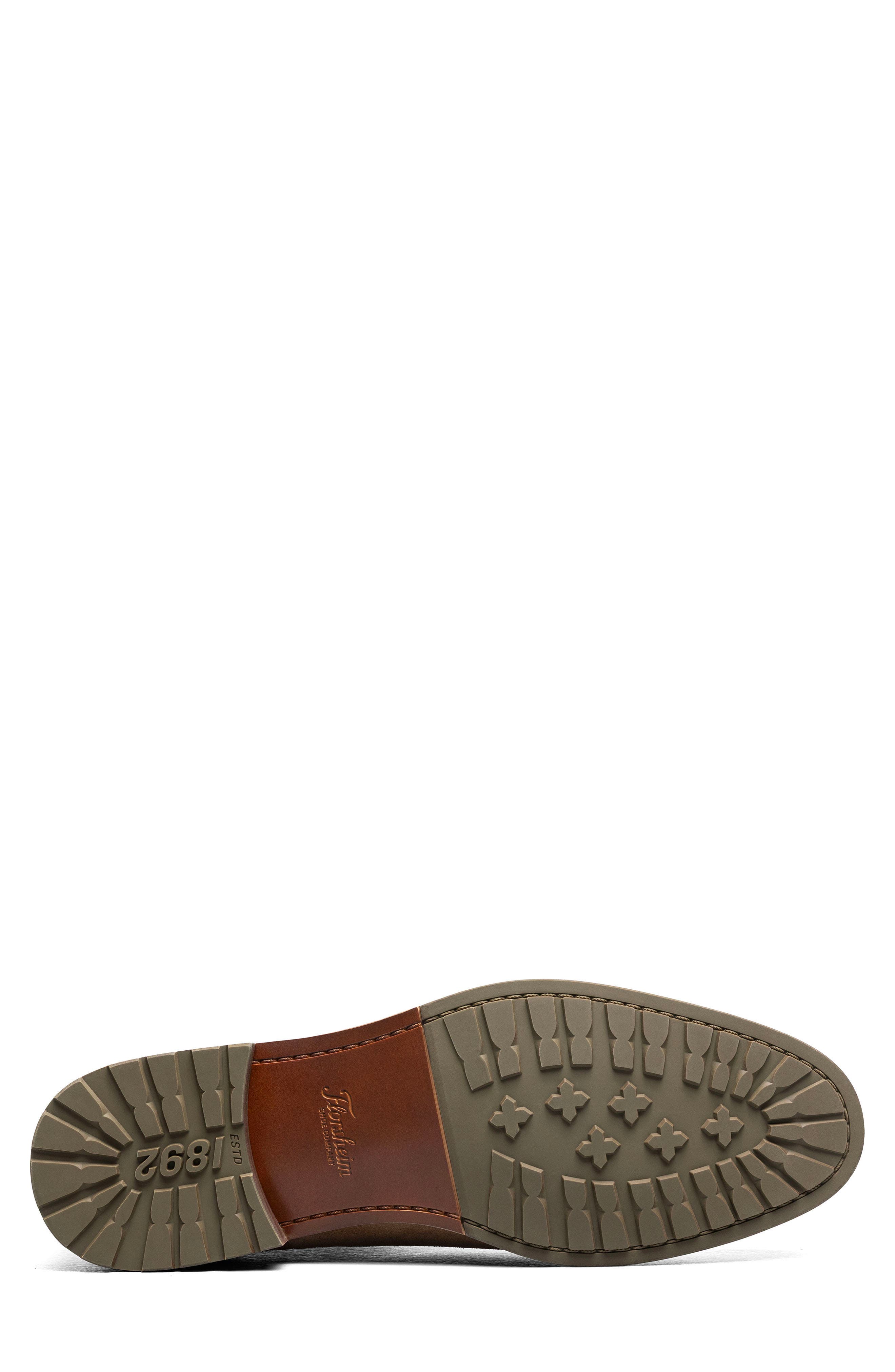 Rucci Leather Plain Toe Chukka Boot, Alternate, color, SAND