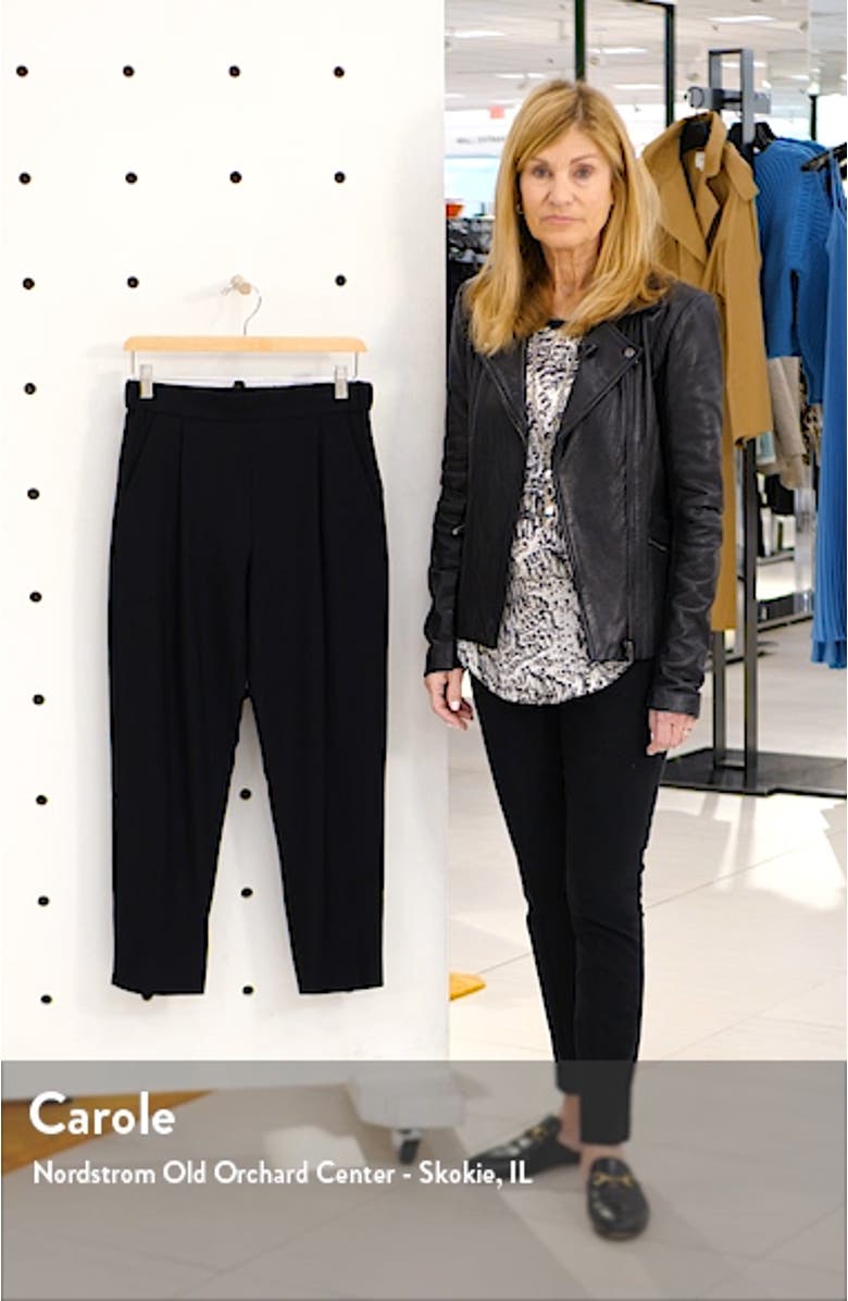 Aleida Crop Relaxed Fit Trousers, sales video thumbnail