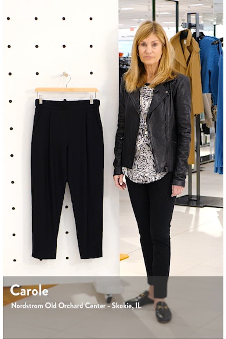 Aleida Crop Relaxed Fit Trousers video