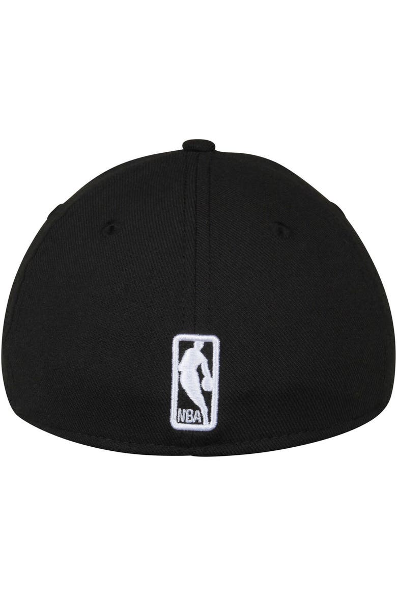 Men's New Era Black Chicago Bulls Team Classic 39THIRTY Flex Hat, Alternate, color, Black