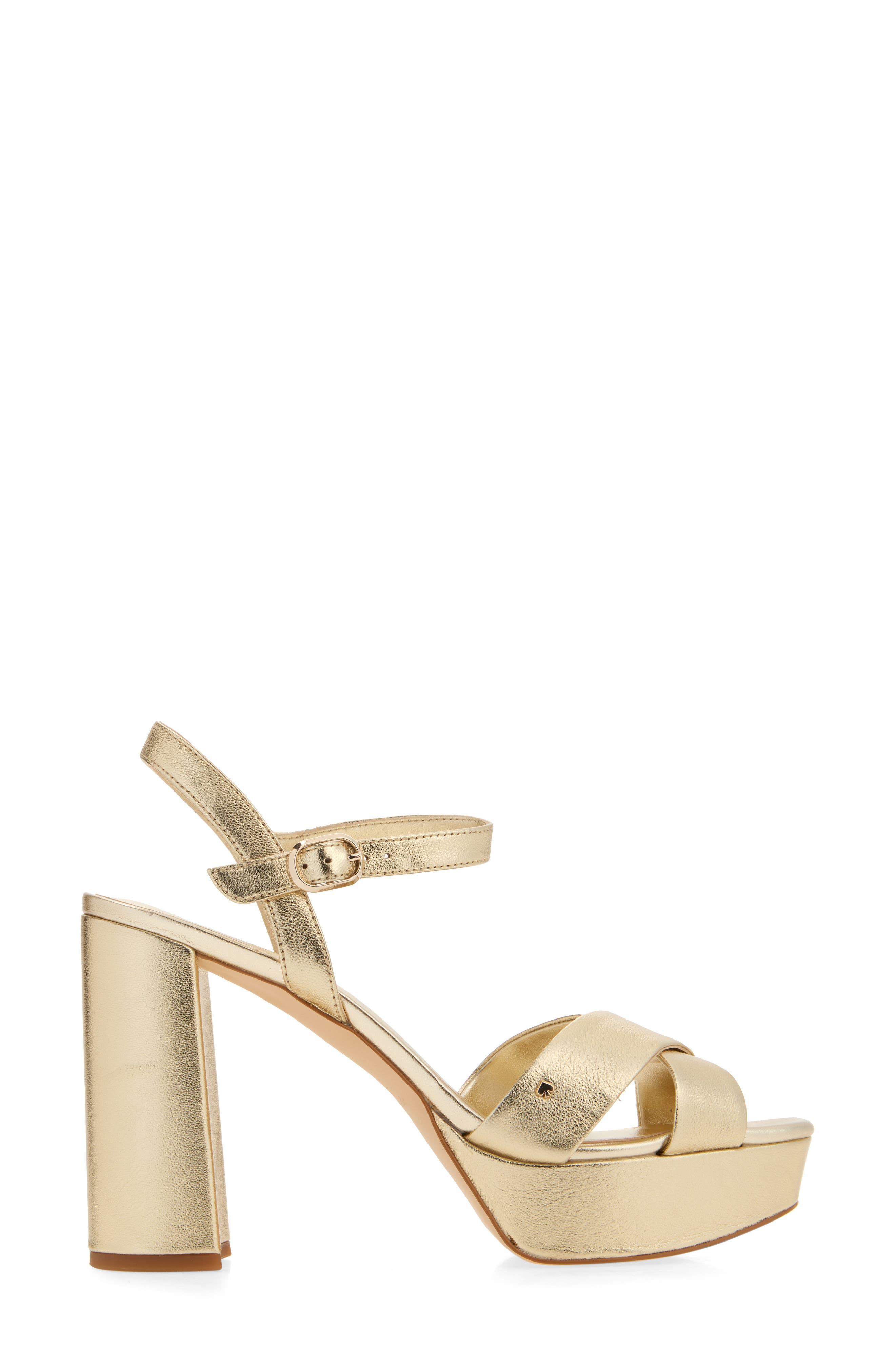 delia platform sandal, Alternate, color, GOLD METALLIC