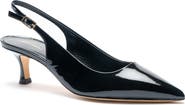 Bruno Magli Palerma Pointed Toe Kitten Heel Slingback Pump