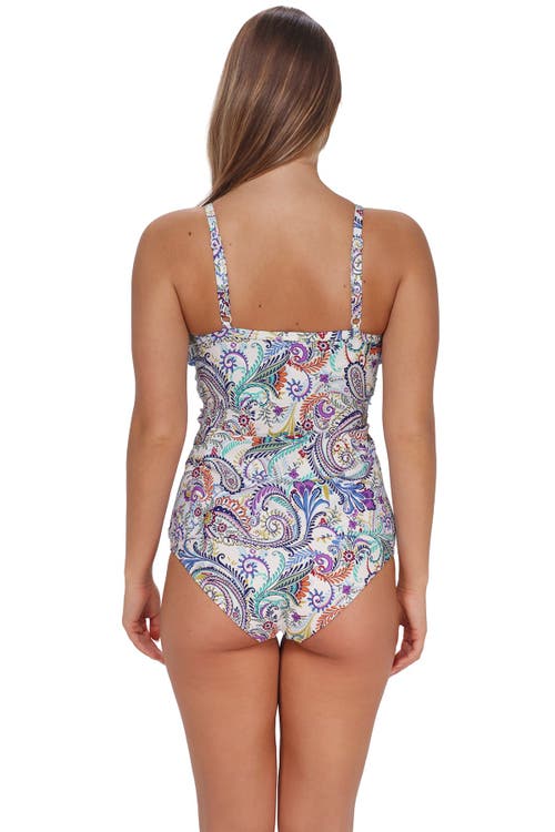 Sunsets Forever Tankini Swimsuit Top In Multi
