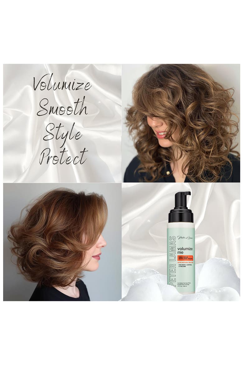 Volumize Me Sea Silk Styling Foam, Alternate, color, none