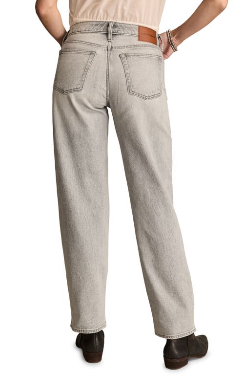 Lucky Brand The Baggy Tapered Straight Leg Jeans In Gray