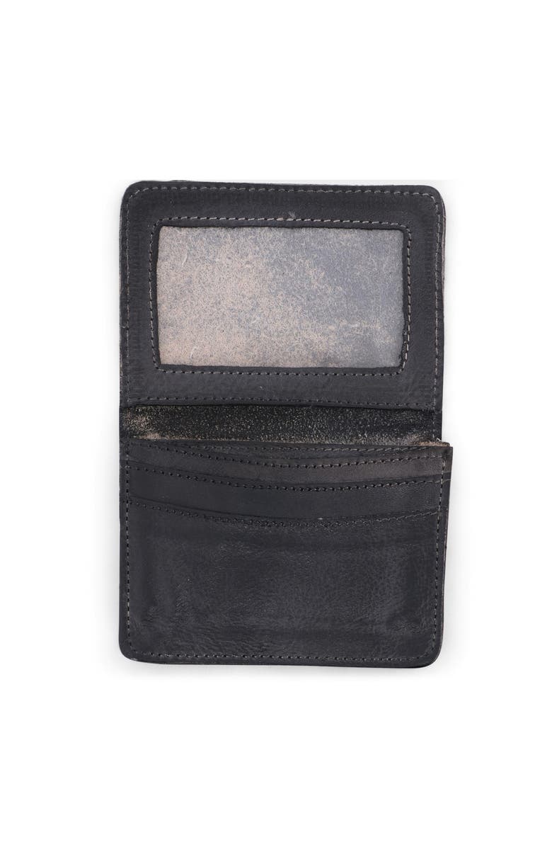 Bed Stu Jeor Wallet, Alternate, color, Black Rustic