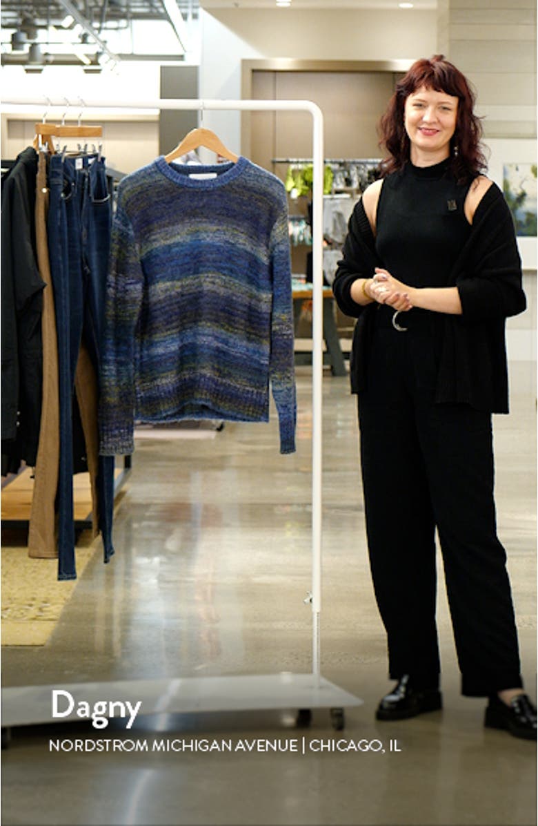 Space Dye Crewneck Sweater, sales video thumbnail