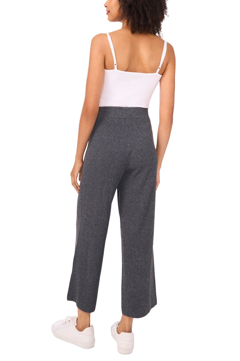 Rib Pull-On Pants, Alternate, color, GREY
