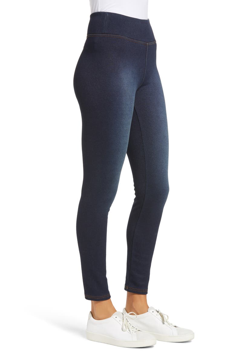 High Waist Winter Denim Leggings, Alternate, color, MIDNIGHT RINSE