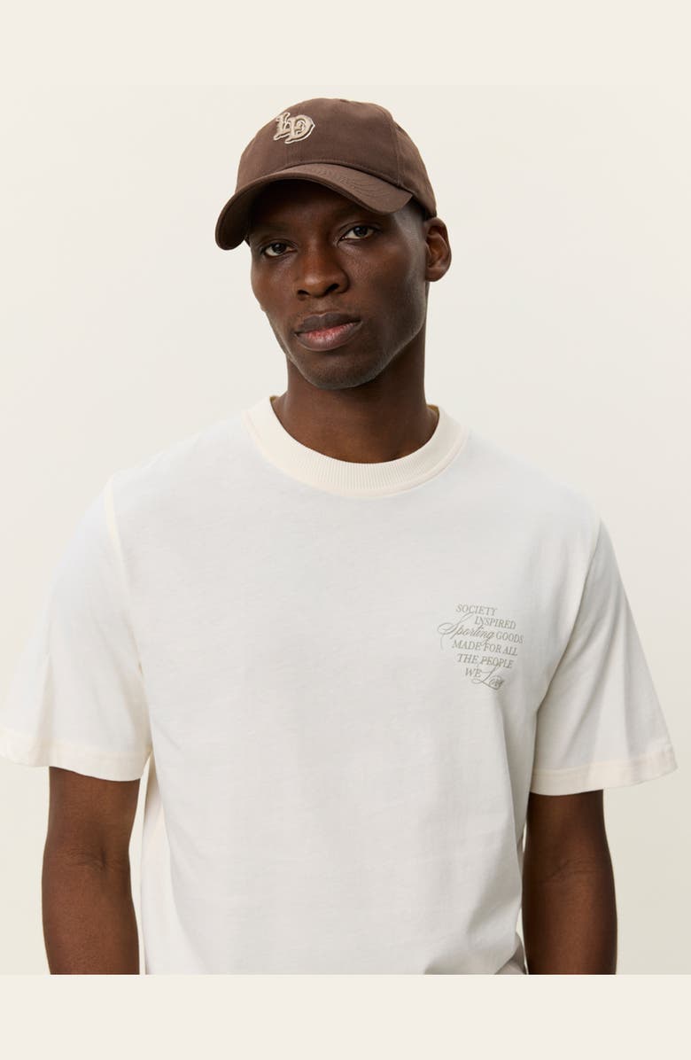 Les Deux Ben Faience Graphic T-Shirt, Alternate, color, Eggnog White