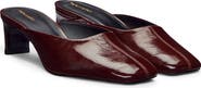 Reformation Inez Leather Heeled Mule
