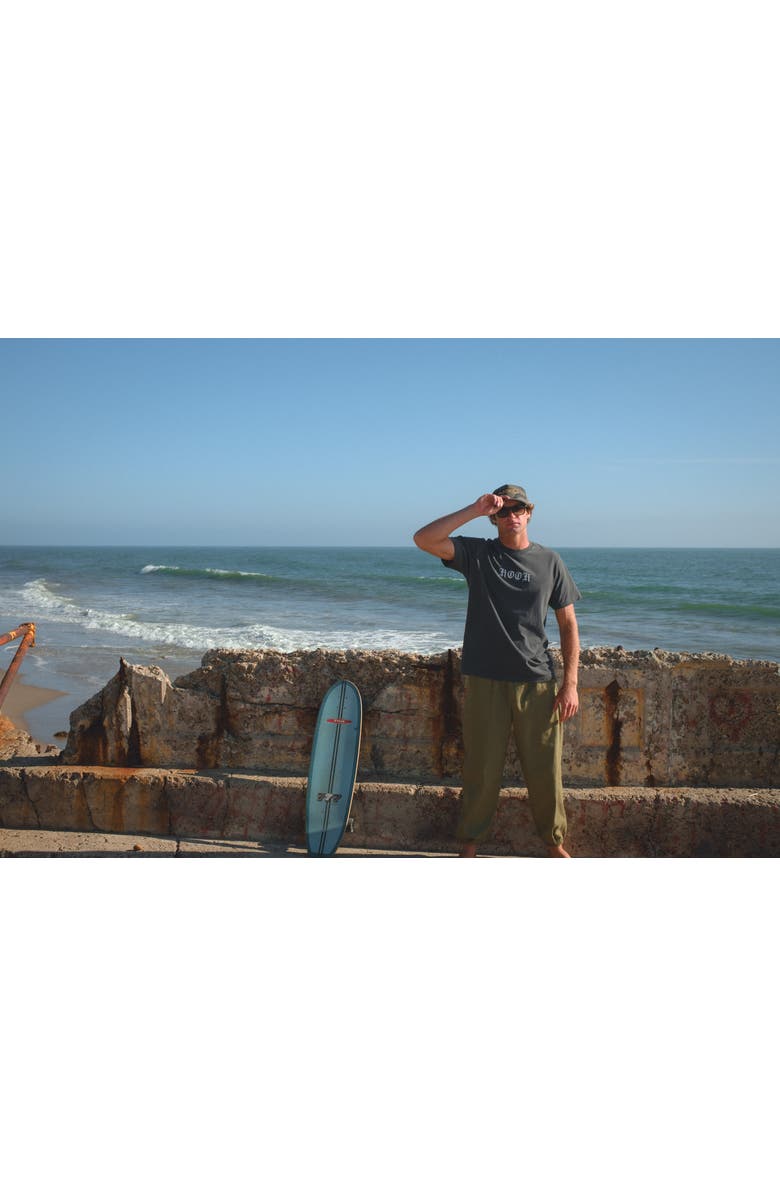 ARIKO Gender Inclusive KOOK Surf T-Shirt, Alternate, color, Sea Grey